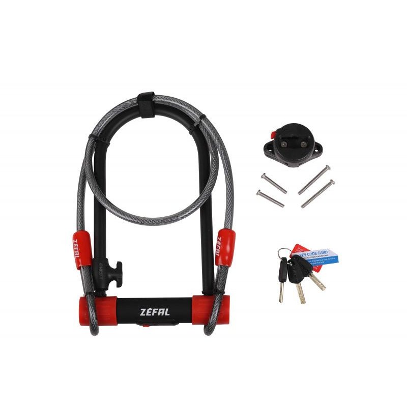 Zefal K-Traz U13 U-Lock with 120cm Cable