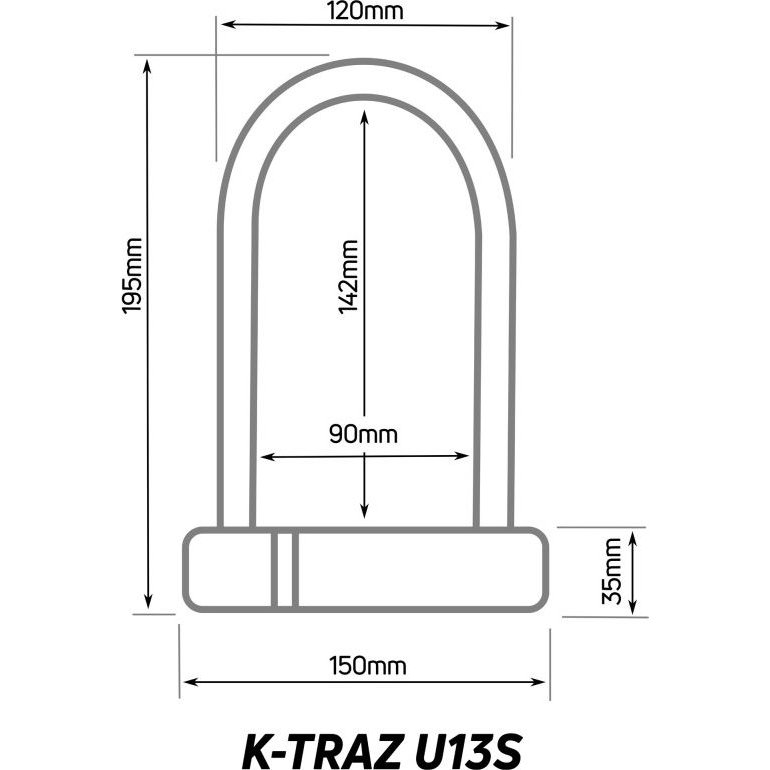 Zefal K-Traz U13 S U-Lock