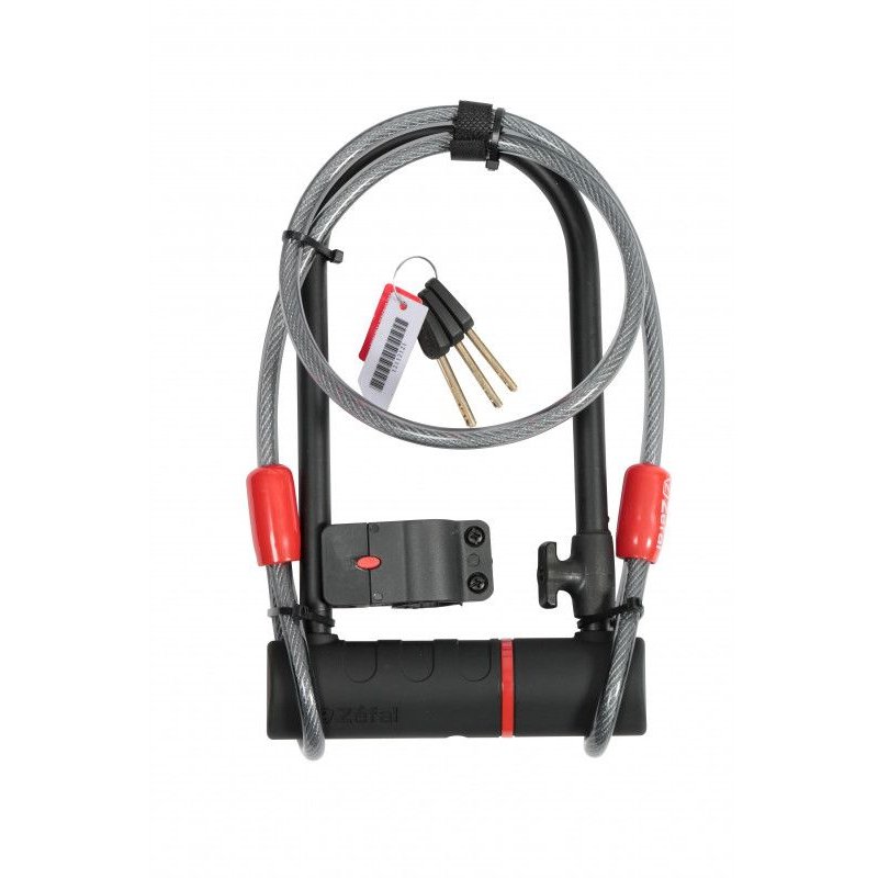 Zefal K-Traz U17 U-Lock with 120cm Cable