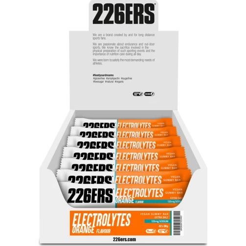 226ERS Vegan Gummy Bar with Electrolytes 30g x 42 Box