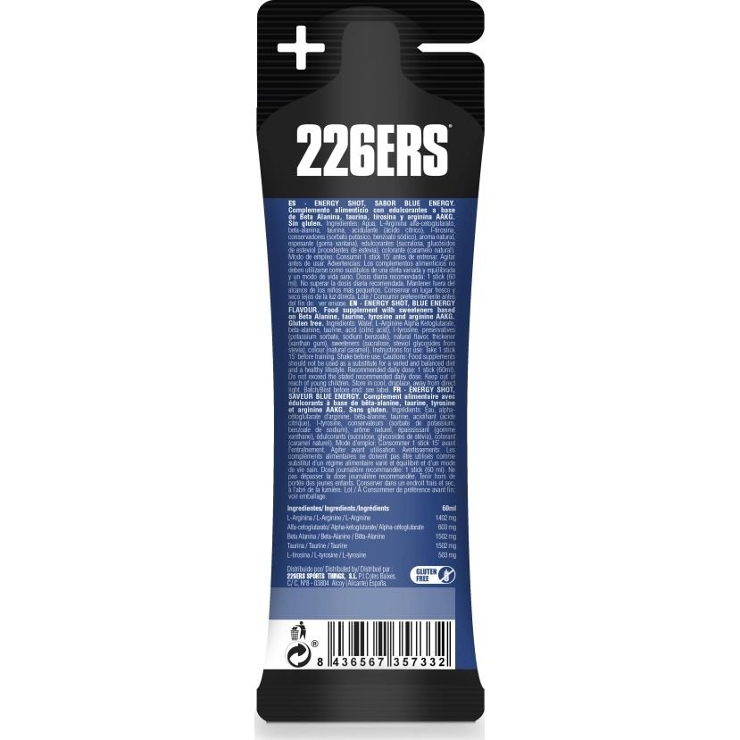226ERS Energy Zero Shot Stick 24x60ml Box