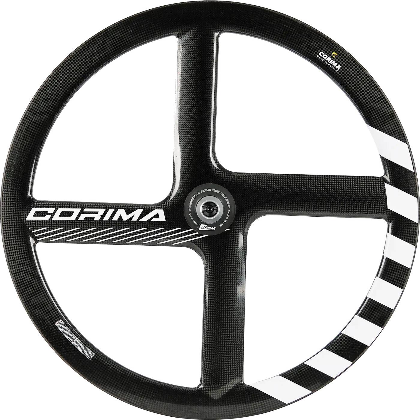 Corima 4 Spoke 700C Tubular Carbon Front Track Wheel