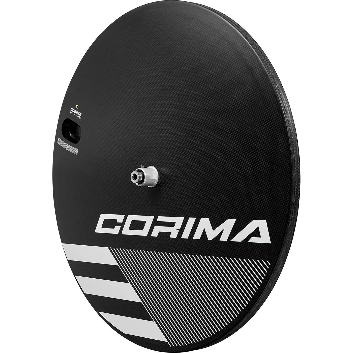 Corima Disc C+ 700C Tubular Carbon Front Track Wheel with Thru Axle & Ceramic Bearings