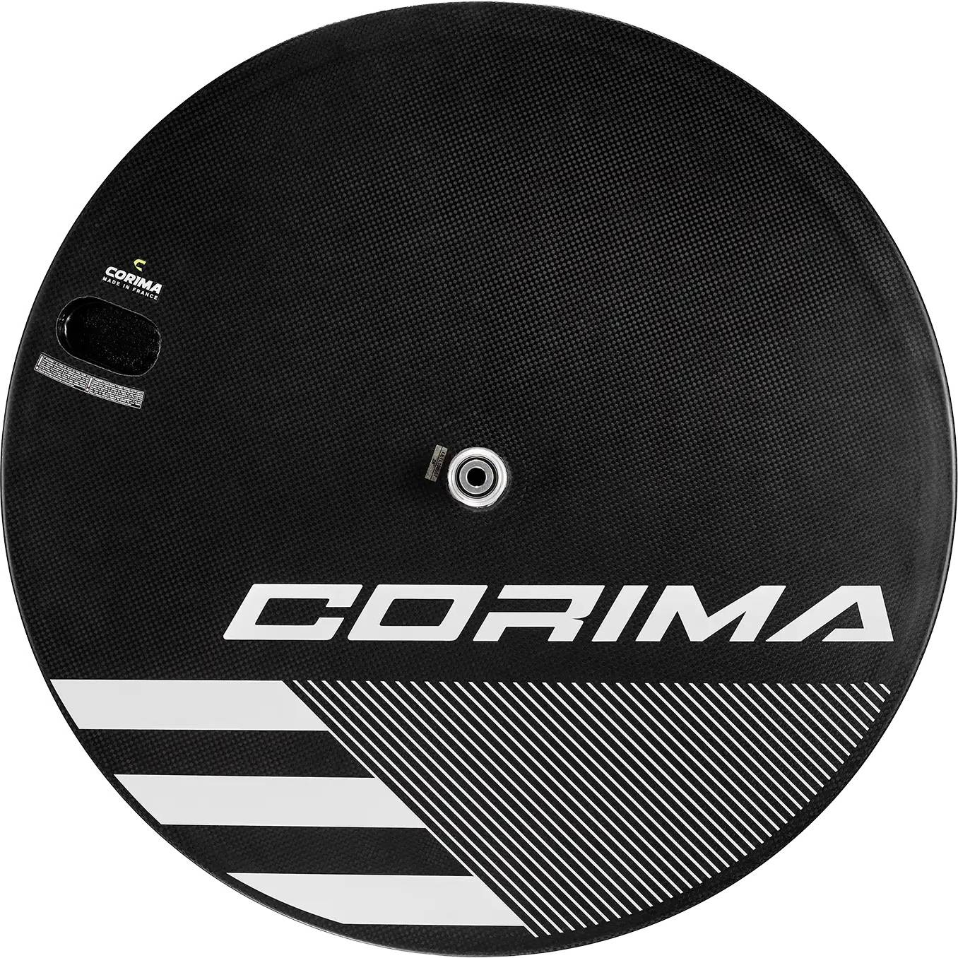 Corima Disc C+ 700C Tubular Carbon Front Track Wheel with Thru Axle & Ceramic Bearings