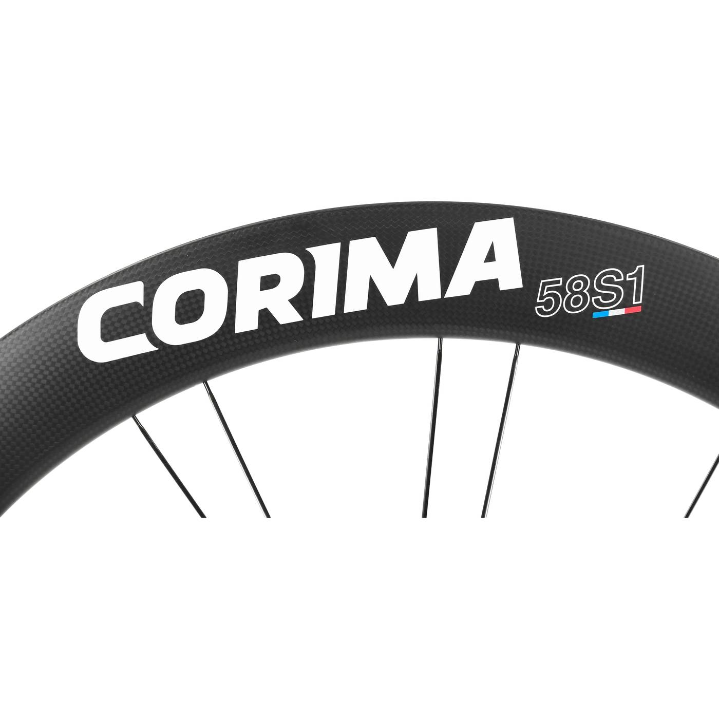 Corima 58S1 700C Tubeless Hooked Carbon Rear Track Wheel