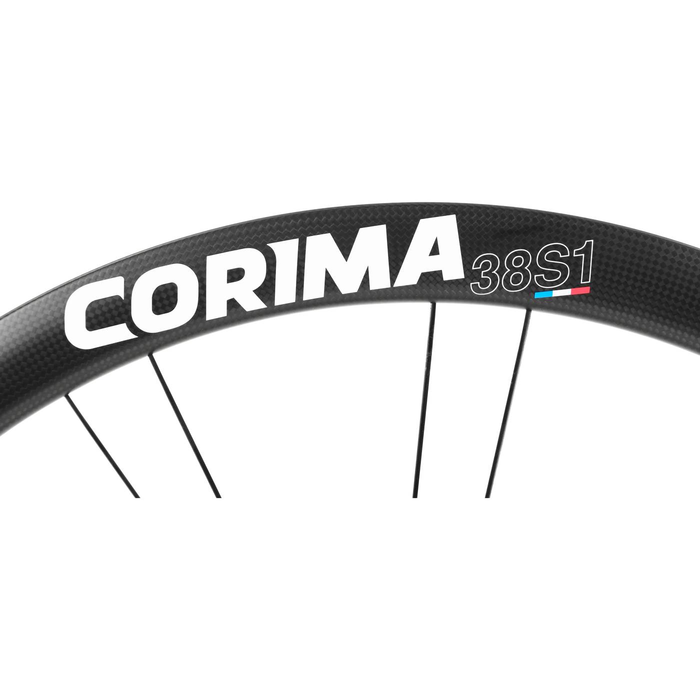 Corima 38S1 700C Tubeless Hooked Carbon Rear Track Wheel