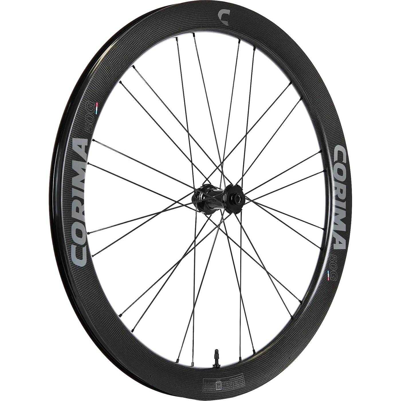Corima 50G 700C Tubeless Hookless Carbon Front Gravel Wheel