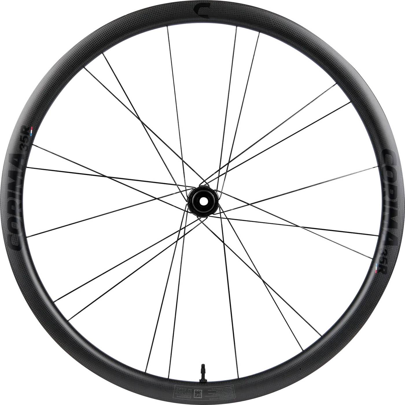 Corima 35R 700C Tubeless Hooked Carbon Front Road Wheel