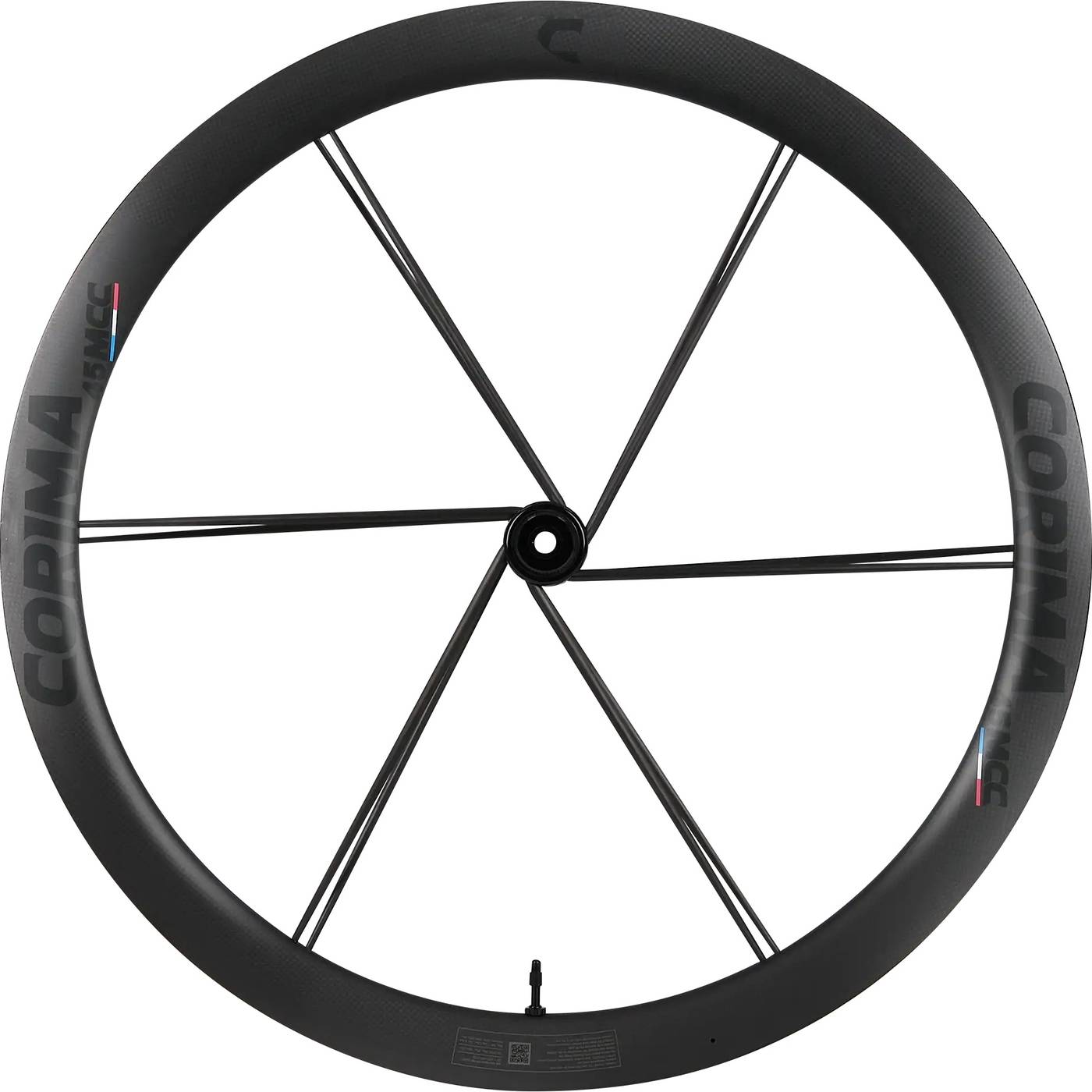 Corima 45MCC 700C Tubeless Hooked Carbon Front Road Wheel