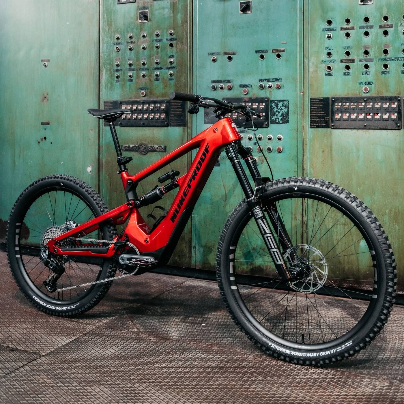 Nukeproof Megawatt Carbon Pro Mullet Electric Full Suspension Mountain Bike