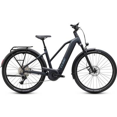 Cube Nuride Hybrid EXC 800 Trapeze Womens Electric City Bike