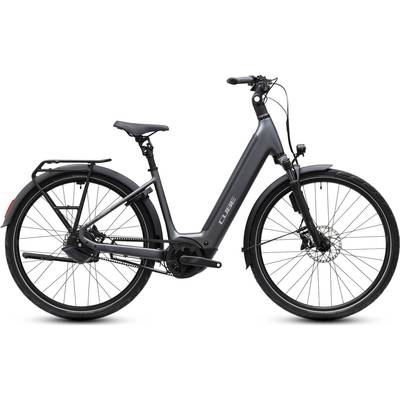 Cube Supreme Hybrid Deluxe SLT 600 Easy Entry Unisex Electric City Bike