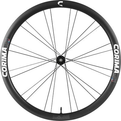 Corima 38S1 700C Tubeless Hooked Carbon Front Track Wheel
