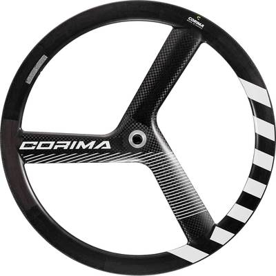 Corima Decisiv 3 47mm 700c Tubular Track Wheel with Thru Axle & Ceramic Bearings