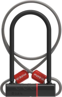 Zefal K-Traz U17 U-Lock with 120cm Cable