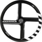 Corima 4 Spoke 700C Tubular Carbon Front Track Wheel with Thru Axle