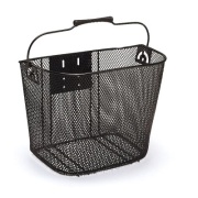 Flinger Front Handlebar Basket with QR Bracket